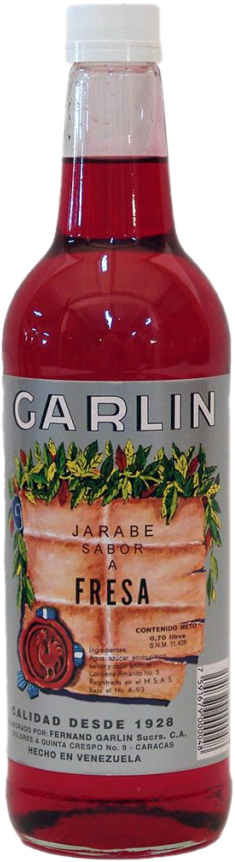 Licor Dulce Garlin Fresa