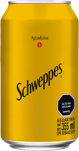 Aguakina Schweppes Lata 355 ml