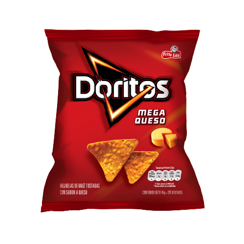 Doritos Mega Queso 45 Gr