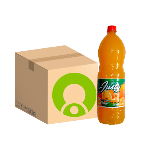 Jugo Justy Naranja 1.5 Lt - Caja